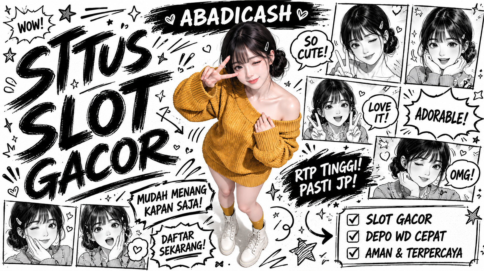 ABADICASH adalah platform hiburan serta penyedia provider game trusted online yang menggunakan situs utama untuk dapat melakukan pendaftaran akun serta akses lo