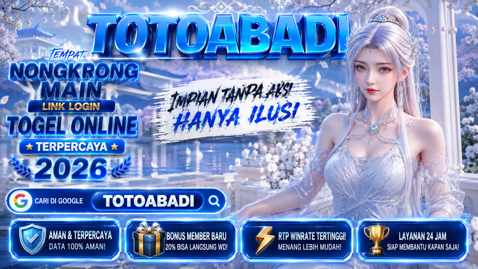 TOTOABADI situs slot online terbaik dan terpercaya seindonesia, menghadirkan pelayanan 24 jam dengan ramah tama nomor 1 dikelasnya.