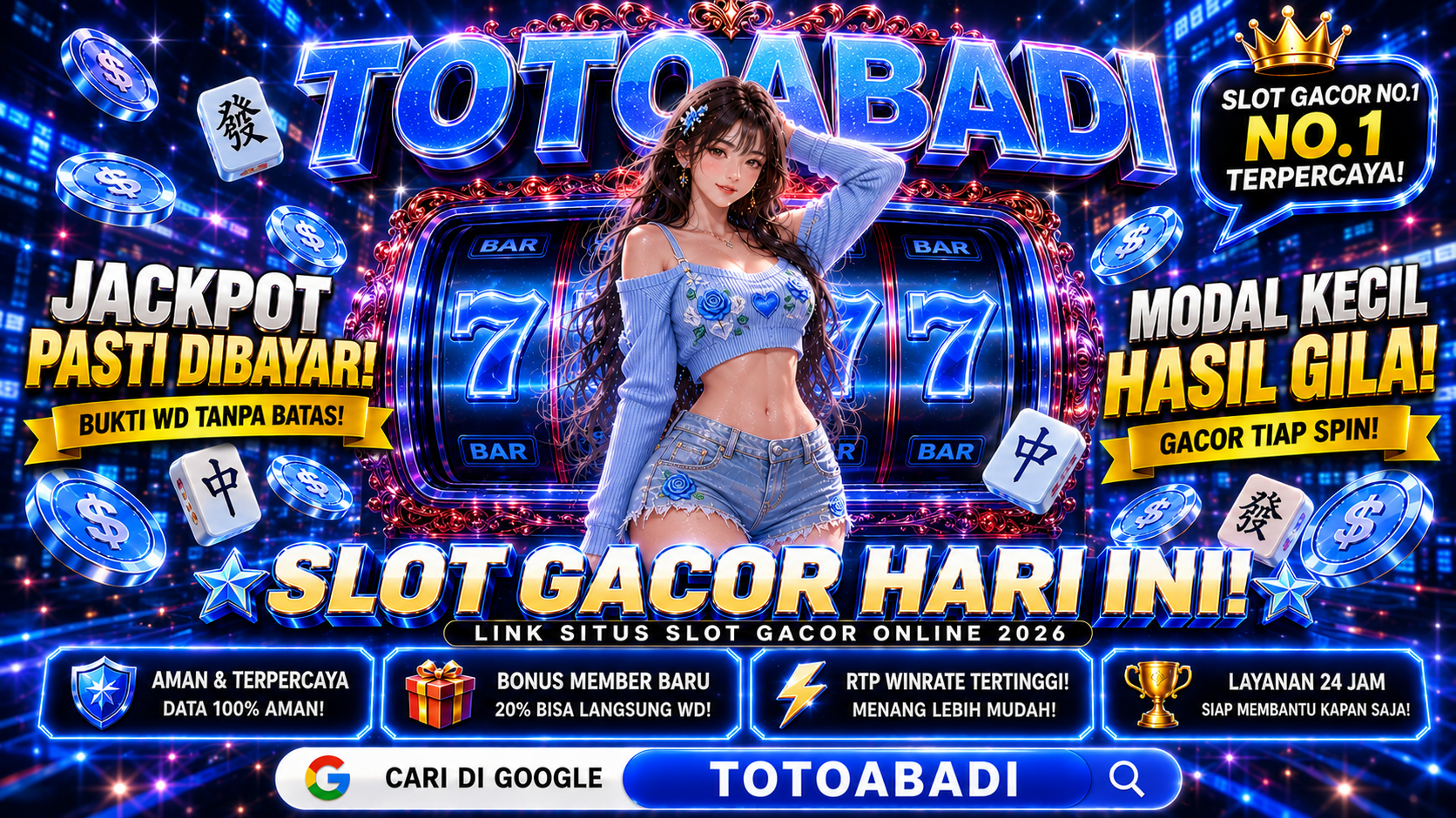 TOTOABADI situs online inpirasi puluhan ribu pengemar ingin mengadu ketrampilan di platform ini.